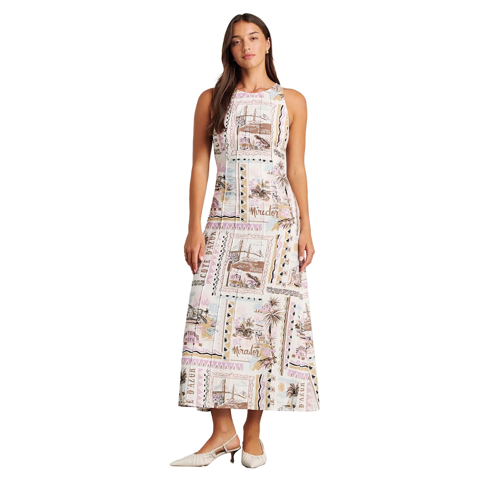 JAG Mirador Pintuck Dress